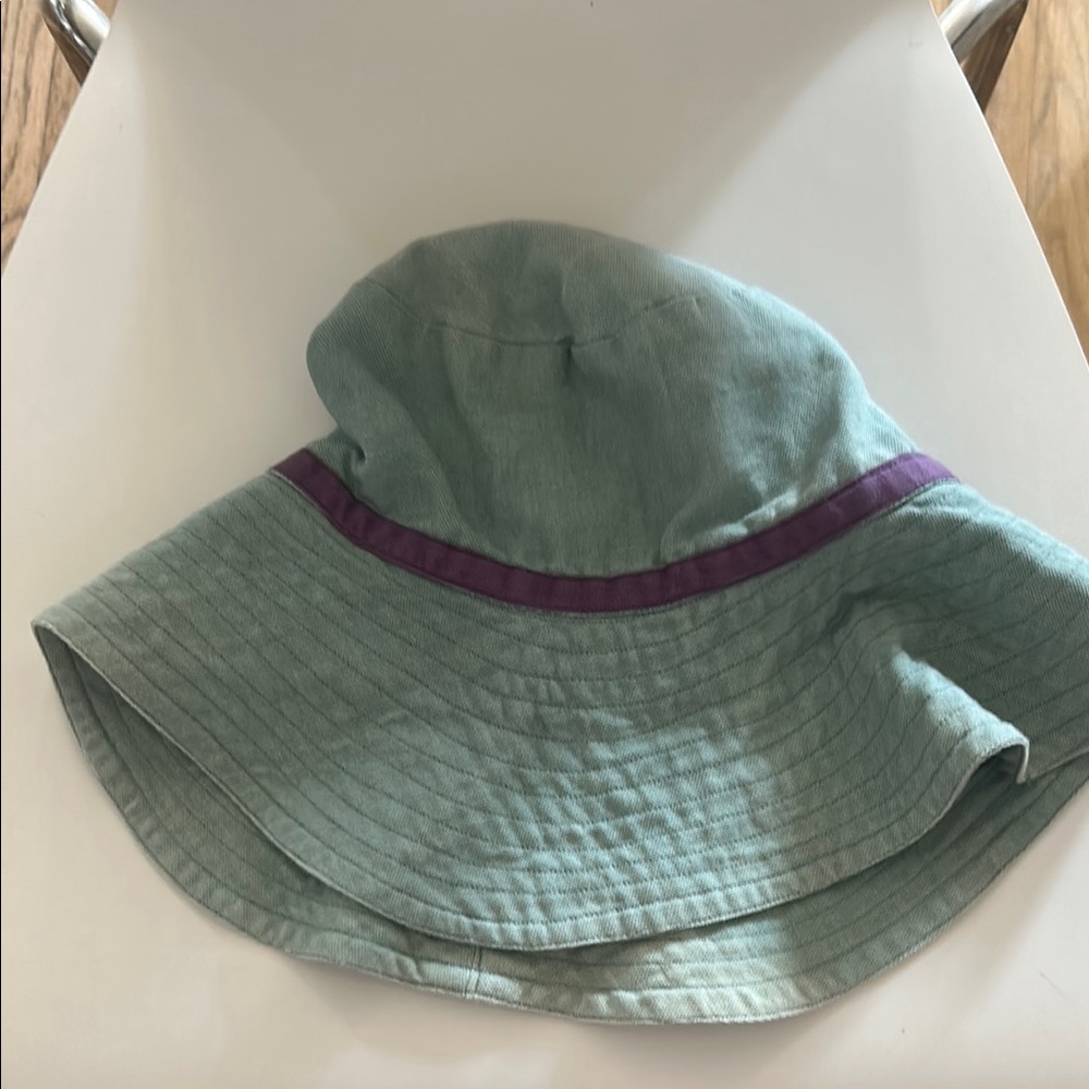 Kids Green and Purple Sun Hat - marvelously designed